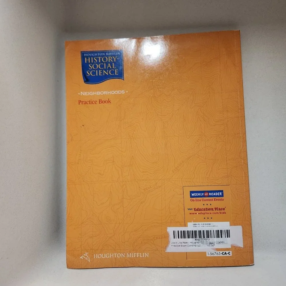 Houghton Mifflin Social Studies Practice Book Consmble L2 Workbook Neighborhoods